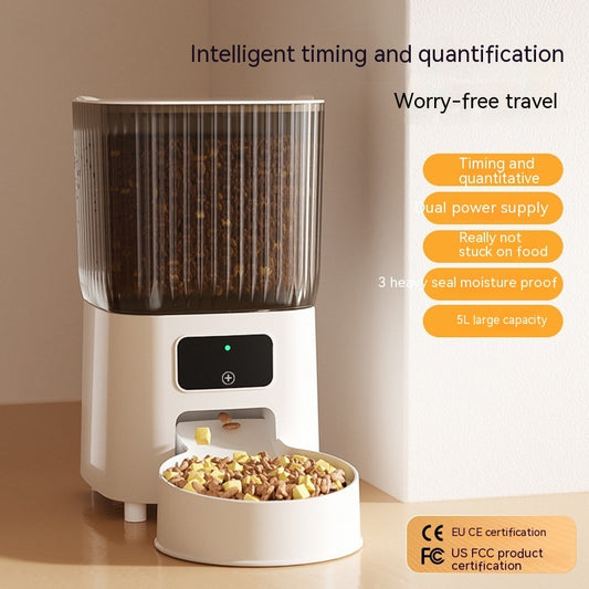 Automatic pet feeding, video smart feeder