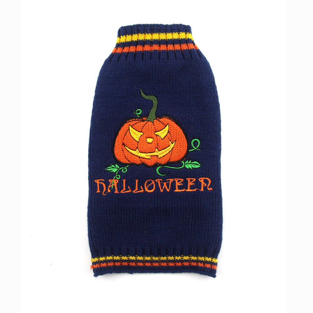 Warm & Cozy Halloween Pattern Dog Clothing