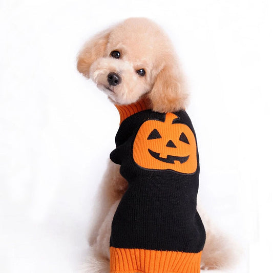 Warm & Cozy Halloween Pattern Dog Clothing