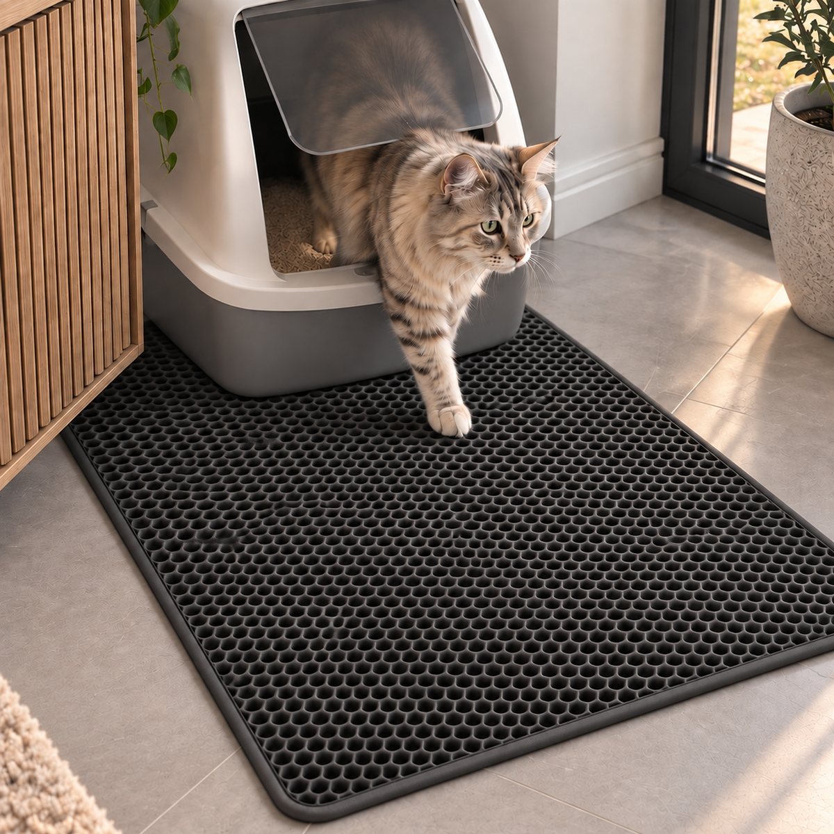 PurePurr LitterGuard 2-in-1 Mat