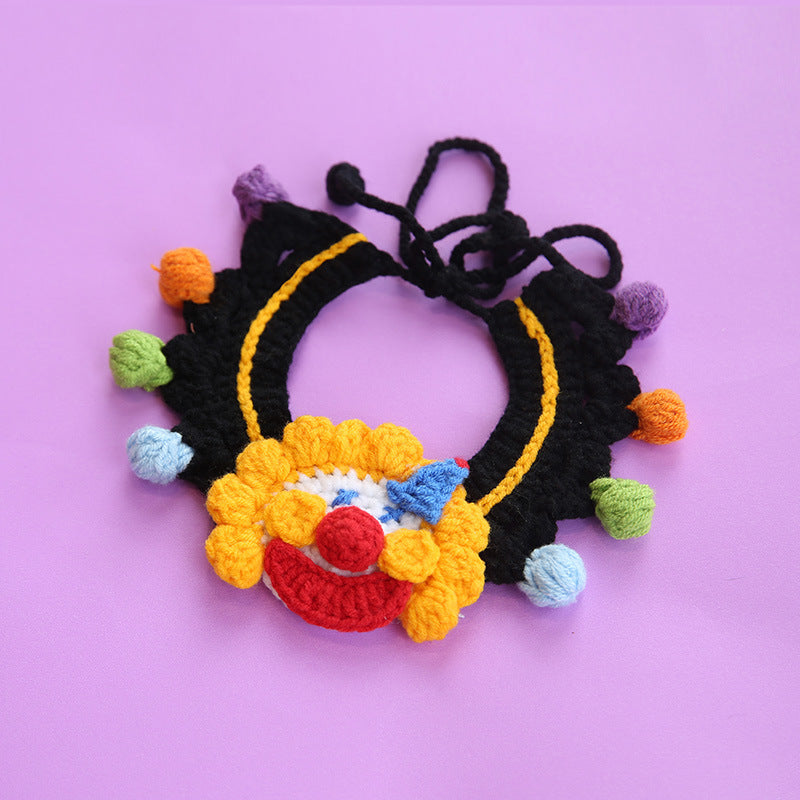 Halloween Cat Collar Handmade Hats Pumpkin Costume