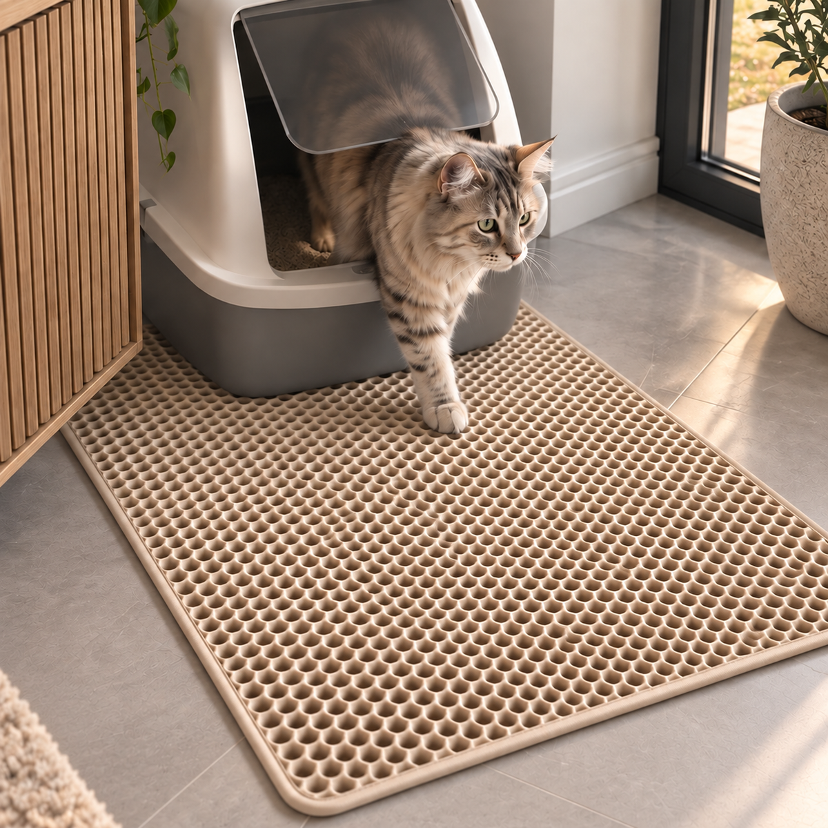 PurePurr LitterGuard 2-in-1 Mat