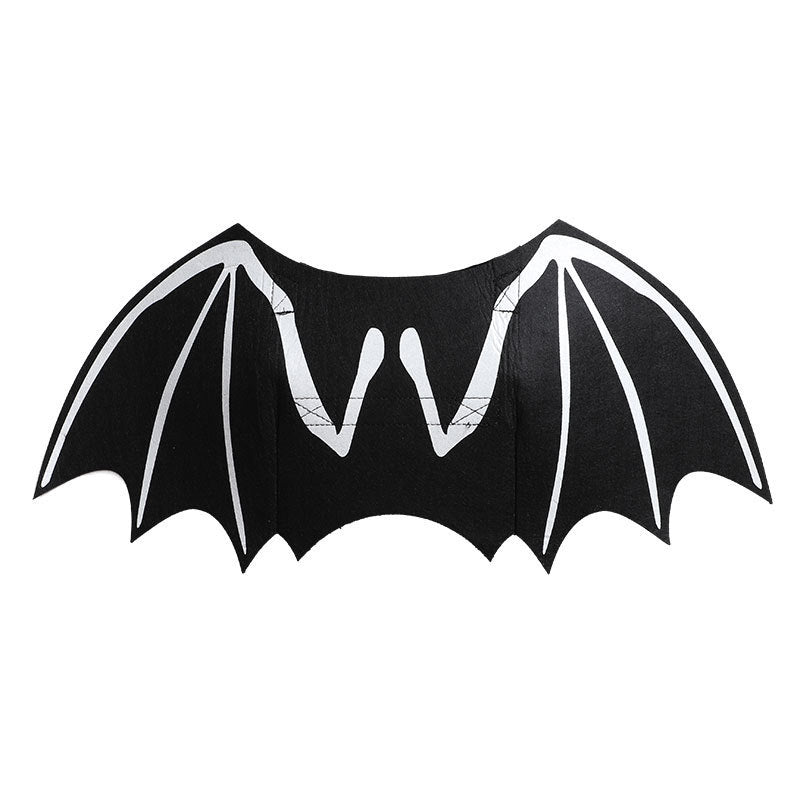 Luminous Skull Bat Wings Halloween Dog Costume