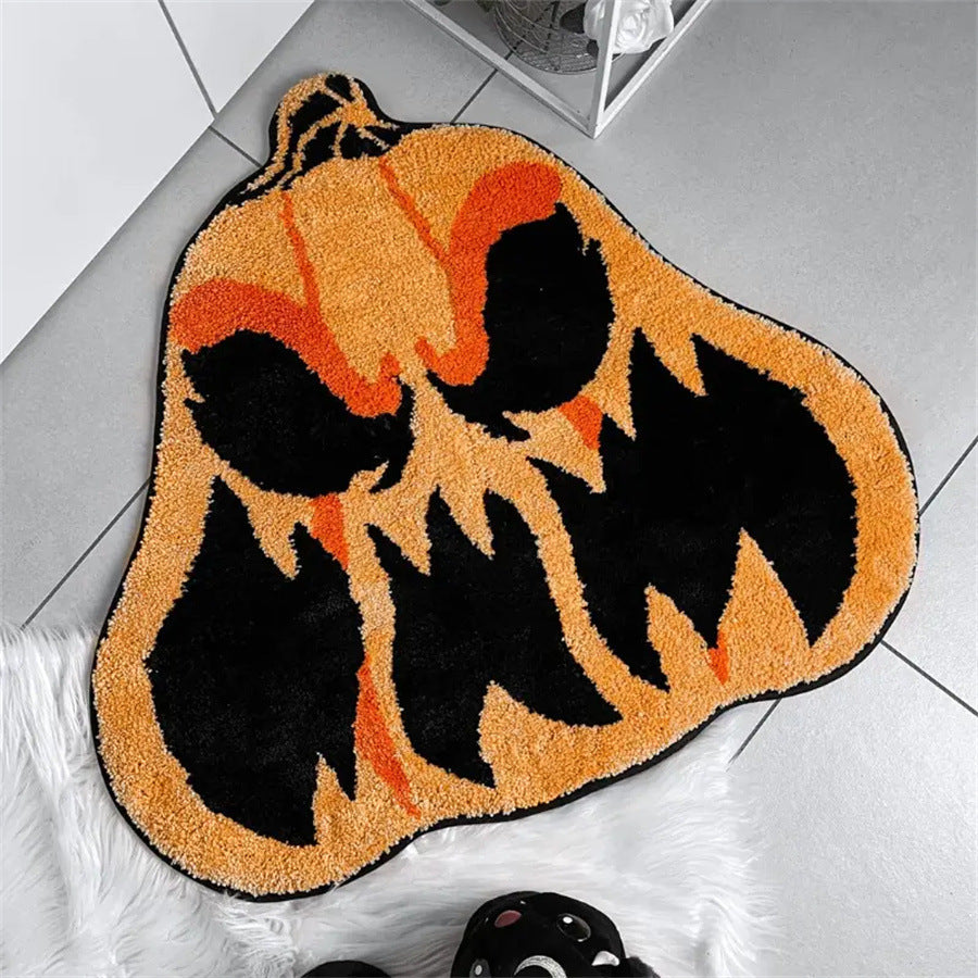 Halloween Theme Carpet Cashmere Floor Mat