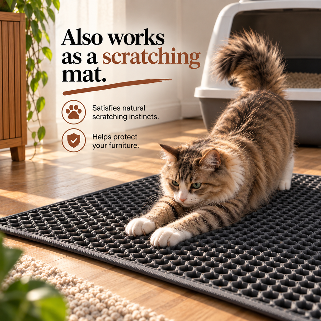 PurePurr LitterGuard 2-in-1 Mat