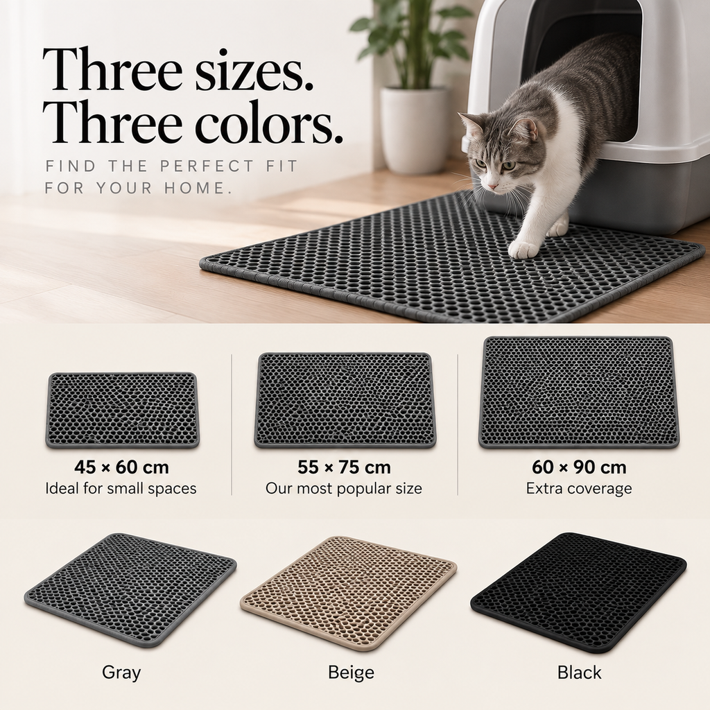 PurePurr LitterGuard 2-in-1 Mat