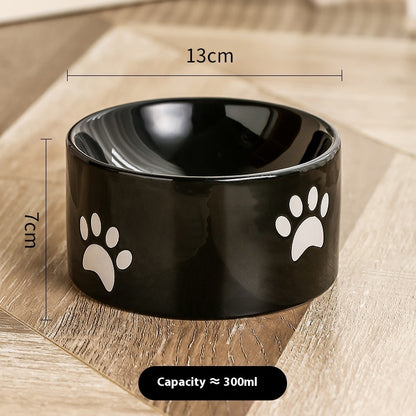 Ceramic Cat Feeding Bowl