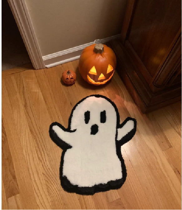 Halloween Theme Carpet Cashmere Floor Mat